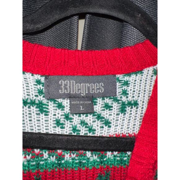 Ugly Christmas Sweater Xmas Size Large - Picture 2 of 3